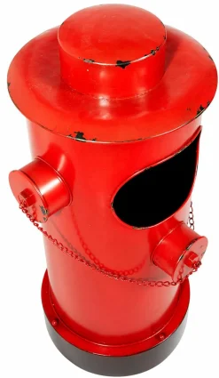 New DecoWoerner Deko Hydrant Attrappe , 78 Cm Hoch rot