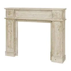 Outlet DecoWoerner Deko Kaminkonsole Natur 120 X 100 Cm Naturholz