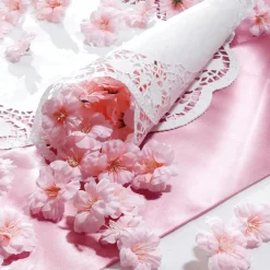 Sale DecoWoerner Deko Kirschblüten Zum Streuen, Pack à 100 Stück rosa
