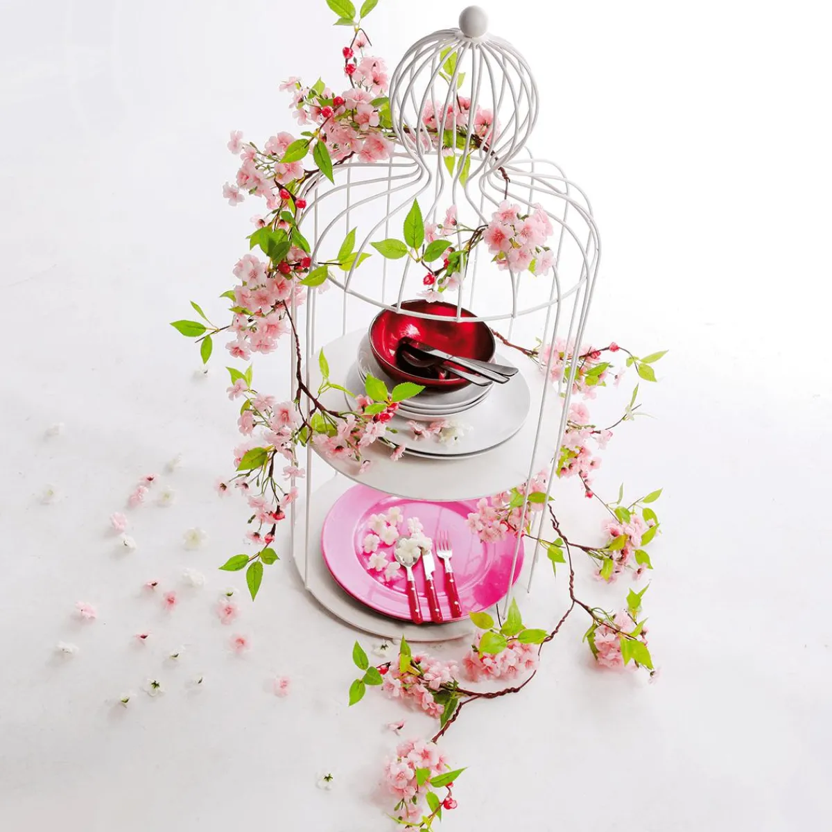 Hot DecoWoerner Deko Kirschblüten Zum Streuen, weiß