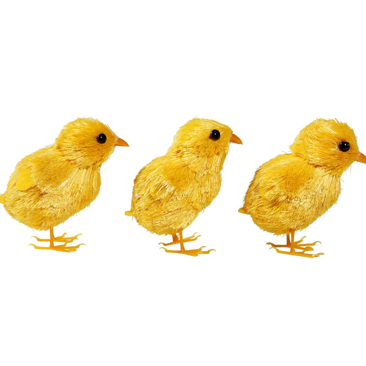 Sale DecoWoerner Deko Küken, Pack à 3 Stück gelb