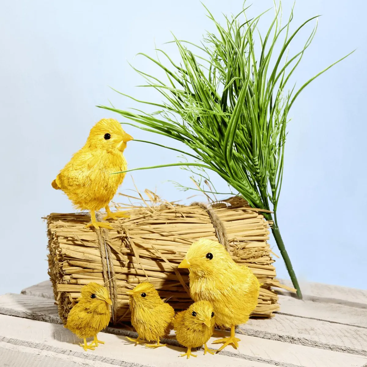 Sale DecoWoerner Deko Küken, Pack à 3 Stück gelb