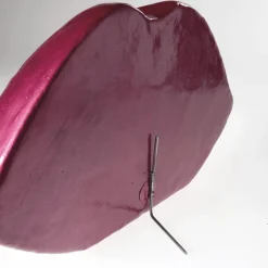 Best DecoWoerner Deko Kussmund-Austeller Halbplastisch 50cm rot