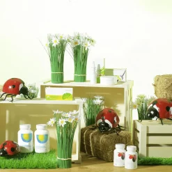 Clearance DecoWoerner Deko Marienkäfer 15-20 Cm, 2 Stück mehrfarbig