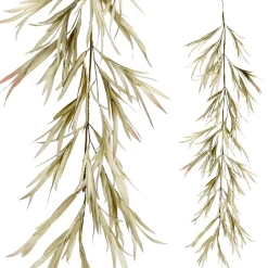 DecoWoerner Deko Olivenblätter-Kunstranke 165 Cm grün