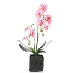 Sale DecoWoerner Deko Orchidee Im Topf 80 Cm rosa