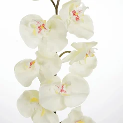 DecoWoerner Deko Orchideenzweig 110 Cm weiß