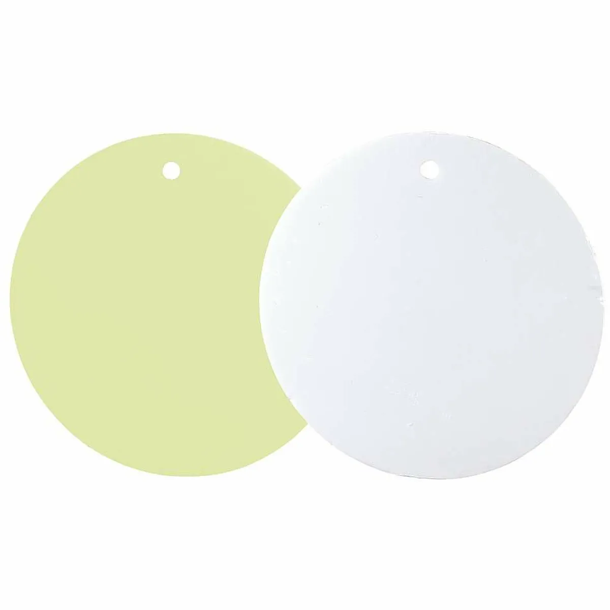 Clearance DecoWoerner Deko Paneel Kreis 50 Cm Ø Pastell/weiß grün