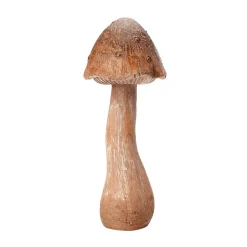 Hot DecoWoerner Deko Pilz 20 Cm braun