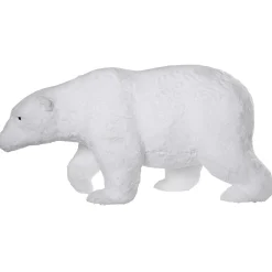 Online DecoWoerner Deko Plüsch-Eisbär 44 Cm Hoch weiß