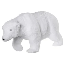 Online DecoWoerner Deko Plüsch-Eisbär 44 Cm Hoch weiß