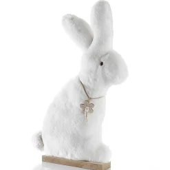 Sale DecoWoerner Deko Plüsch-Hasen-Aufsteller, , 57 Cm Hoch weiß