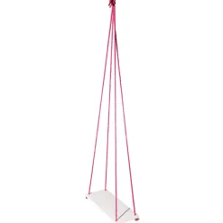 Online DecoWoerner Deko Schaukel 150 Cm Lang Pink weiß