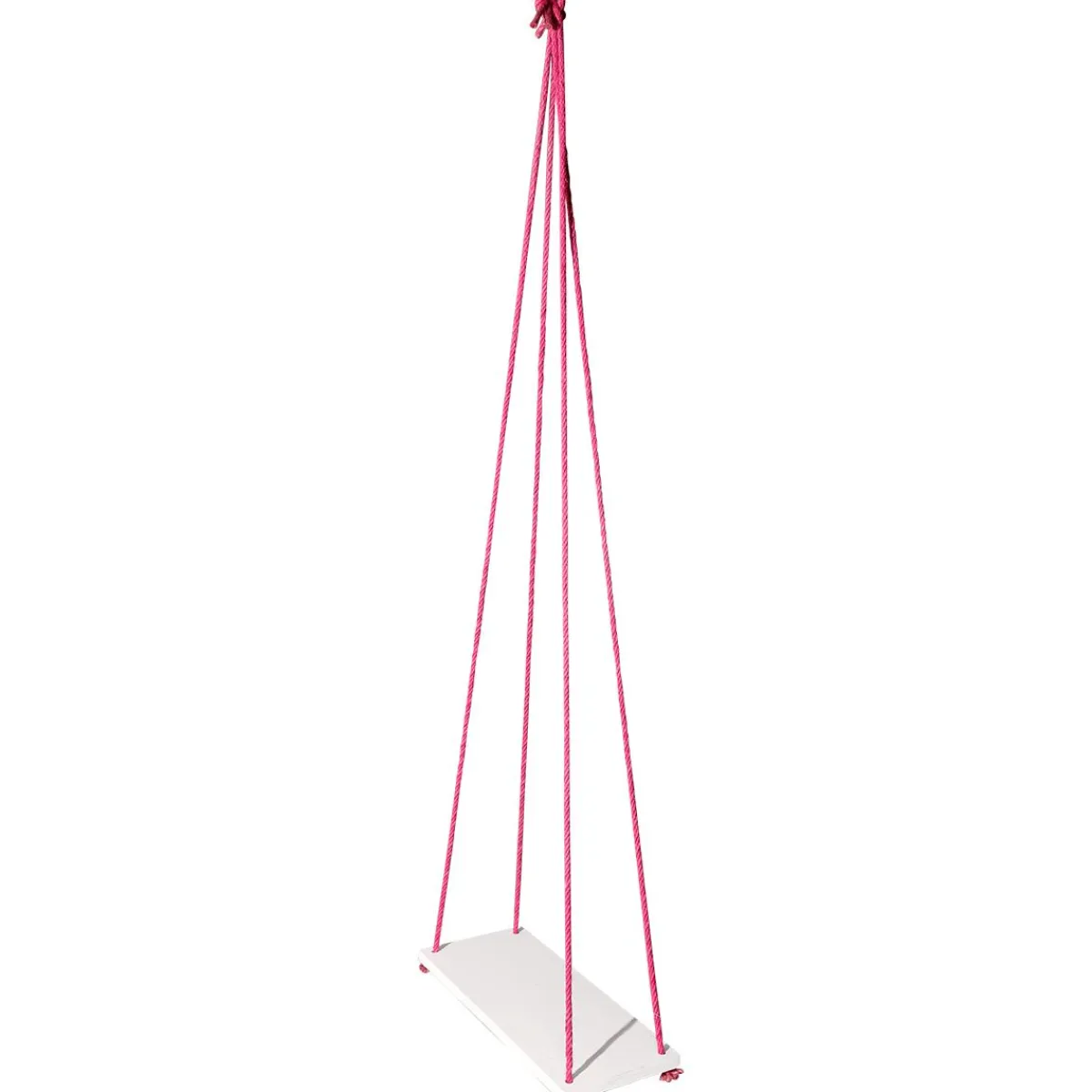 Online DecoWoerner Deko Schaukel 150 Cm Lang Pink weiß