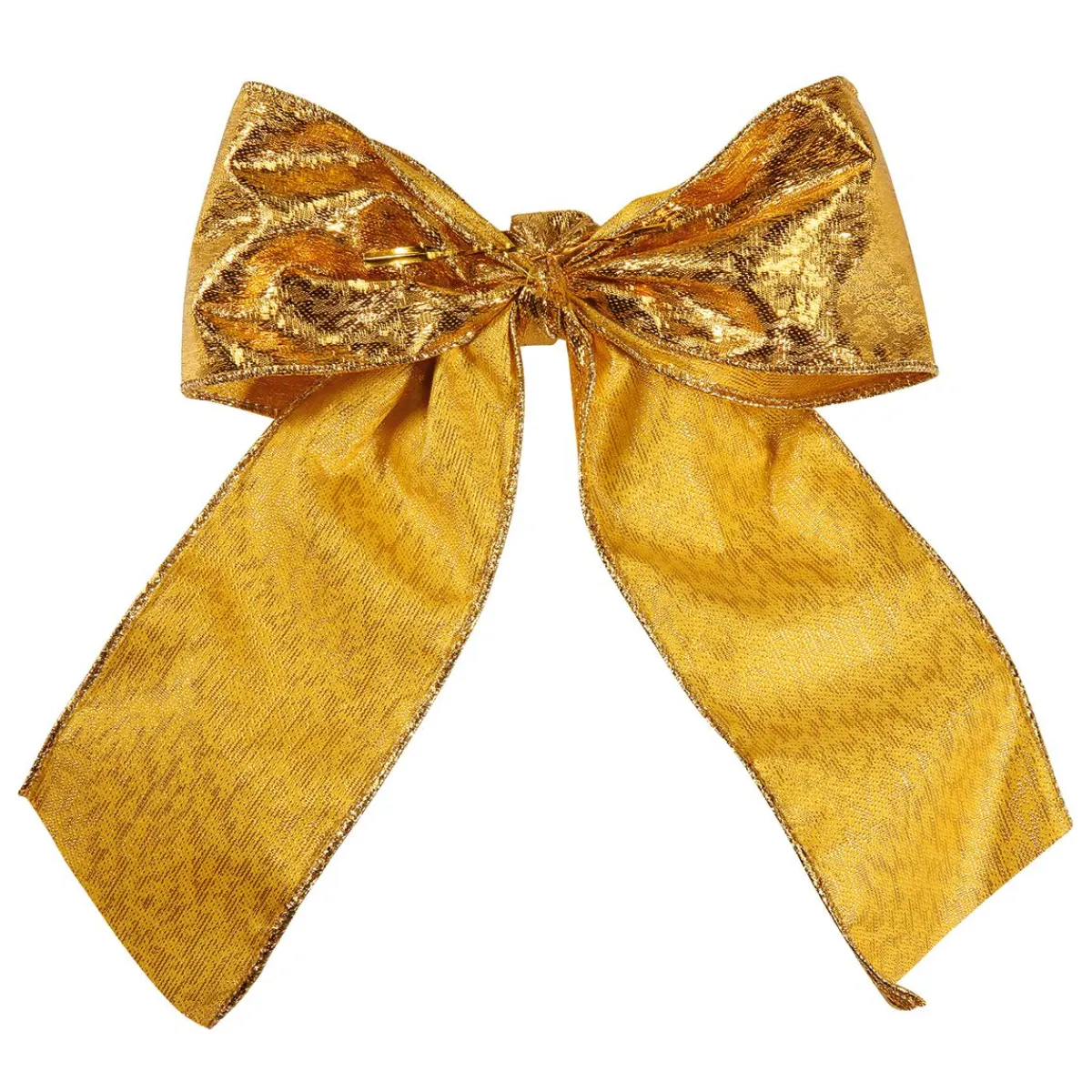 DecoWoerner Deko Schleife 20 Cm Breit, 10 Stück gold