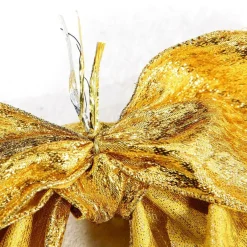 DecoWoerner Deko Schleife 20 Cm Breit, 10 Stück gold