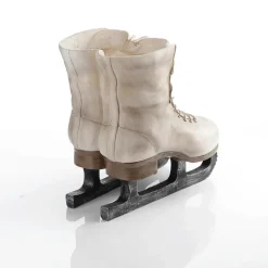Clearance DecoWoerner Deko Schlittschuhe 27 Cm weiß