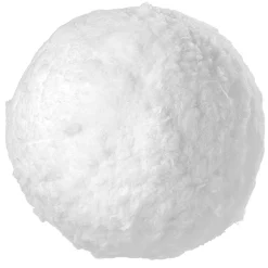 Outlet DecoWoerner Deko Schneeball 40 Cm Ø weiß