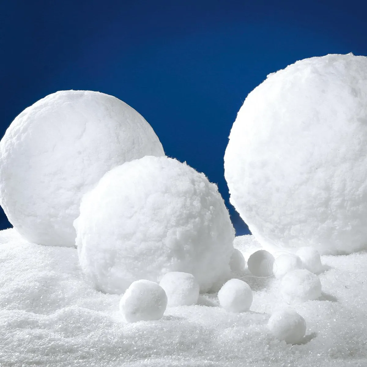 Outlet DecoWoerner Deko Schneeball 40 Cm Ø weiß