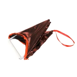 Sale DecoWoerner Deko Stoff-Faltstern Schwarz- Mit Reißverschluss, 40 Cm silber