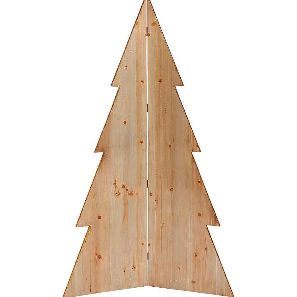 New DecoWoerner Deko Tanne Holz 100 Cm Hoch Naturholz