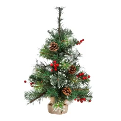 Clearance DecoWoerner Deko Tannenbaum 60 Cm Im Jutesäckchen grün