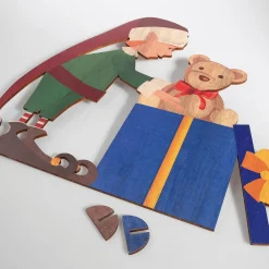 Outlet DecoWoerner Deko-Aufsteller Weihnachtself 88 X 73 Cm grün