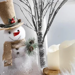 Sale DecoWoerner Deko-Baum Beschneit 70 Cm braun