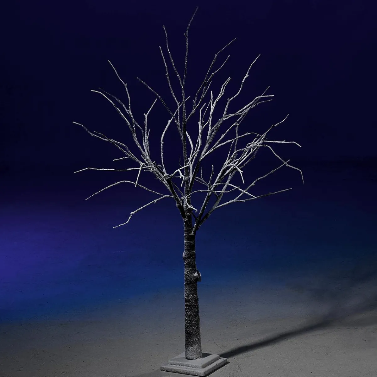 Hot DecoWoerner Deko-Baum Beschneit 125 Cm braun