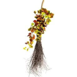 Best DecoWoerner Deko-Besen Aus Reisig, 125 Cm braun