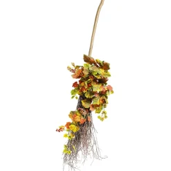 Best DecoWoerner Deko-Besen Aus Reisig, 125 Cm braun