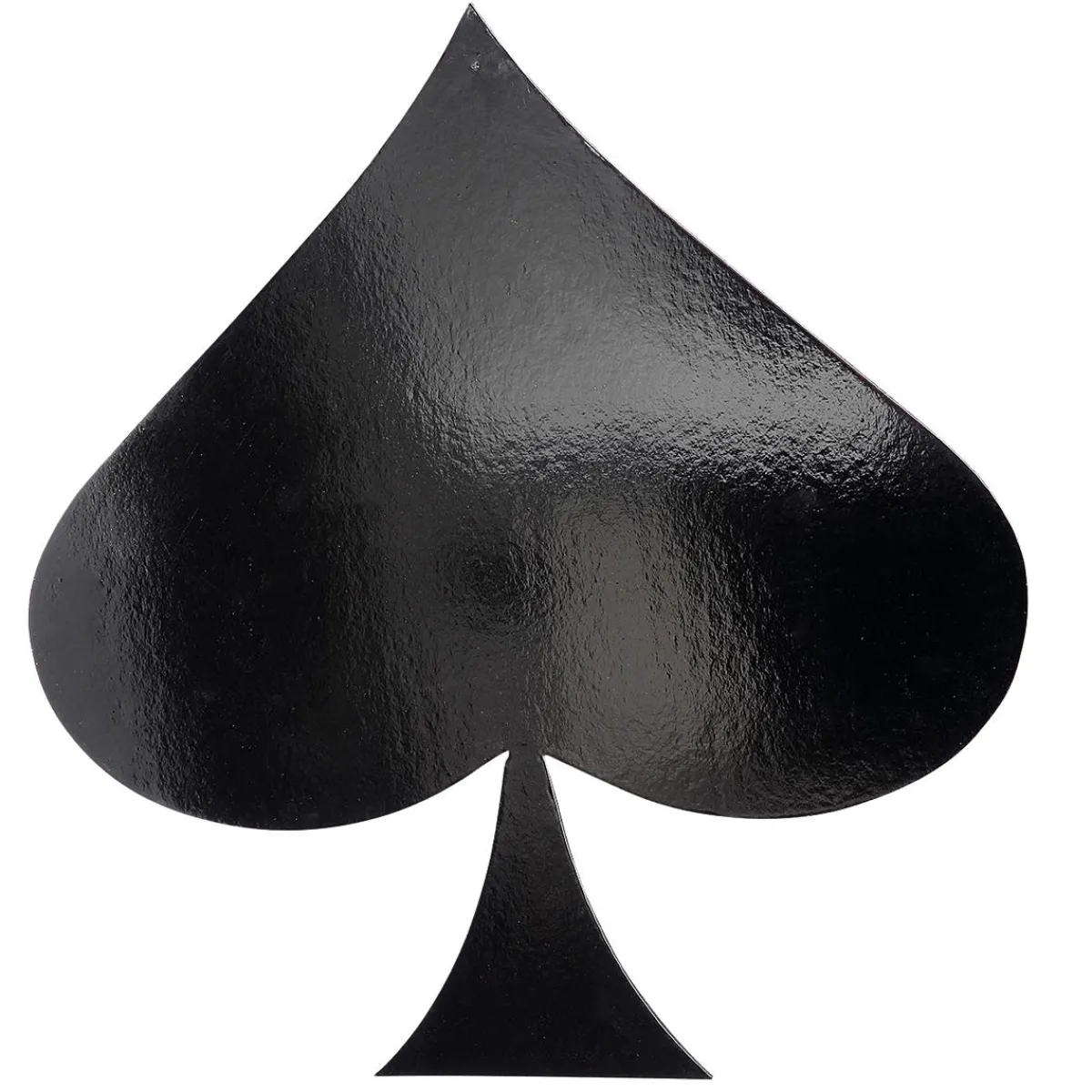Discount DecoWoerner Deko-Display Pik Spielkartenfarbe 50 X 47 Cm schwarz