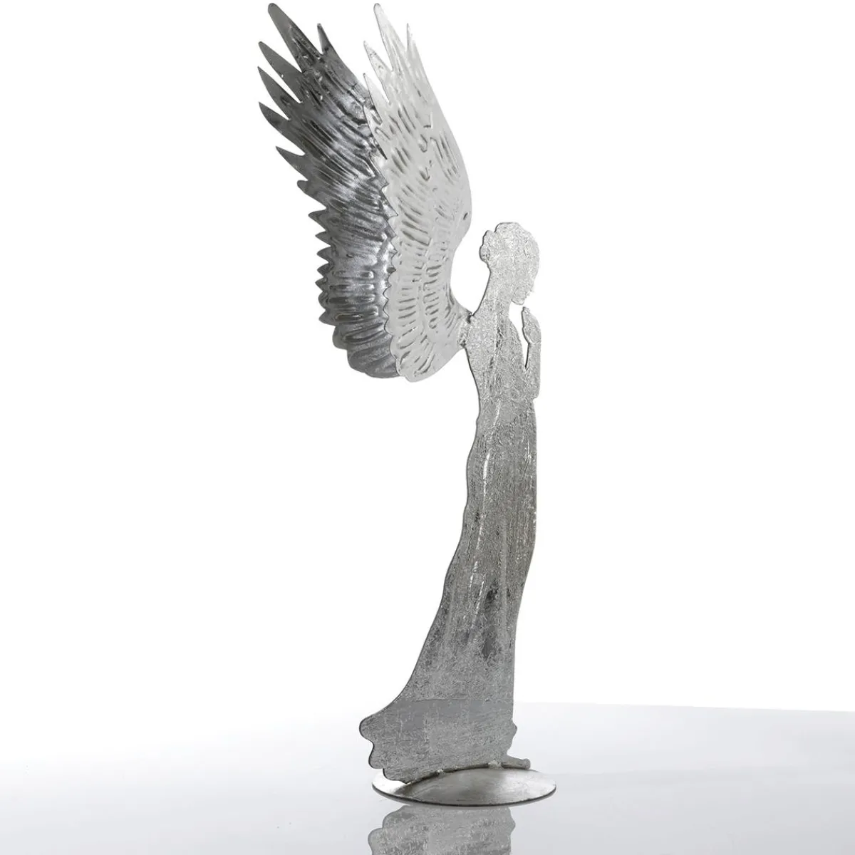 Online DecoWoerner Deko-Engel Aus Metall, 54 Cm silber