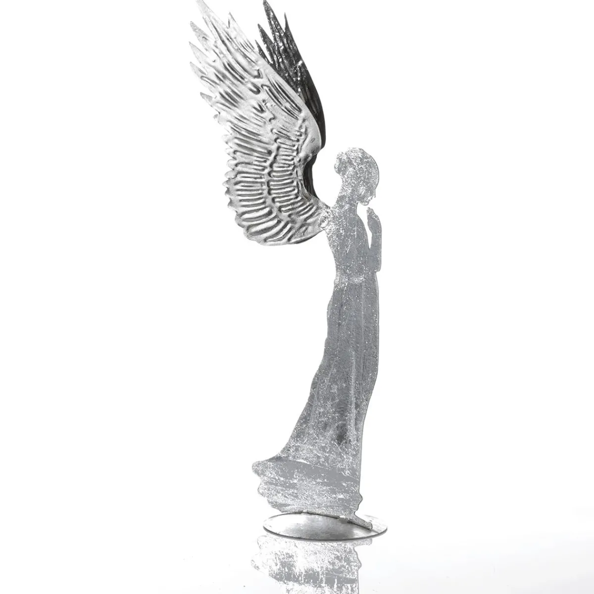Online DecoWoerner Deko-Engel Aus Metall, 54 Cm silber