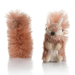 Hot DecoWoerner Dekofigur Eichhörnchen 2er Set, 11 Cm Hoch braun