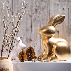 Sale DecoWoerner Dekofigur Osterhase , 50 Cm gold
