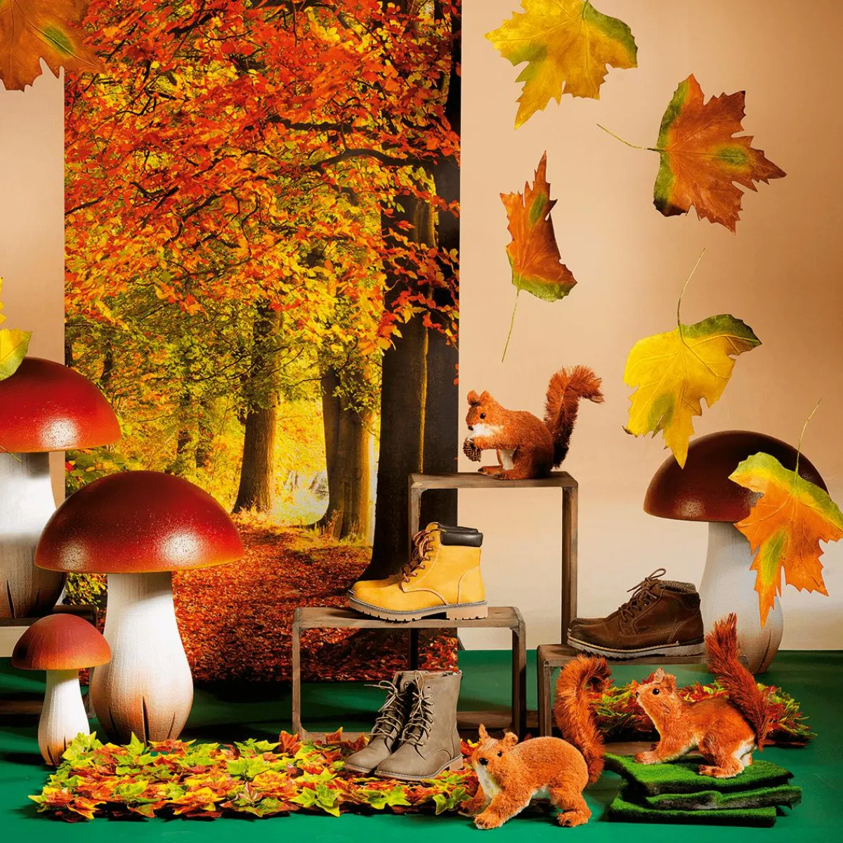Online DecoWoerner Dekofigur Pilz, 30 Cm Hoch orange