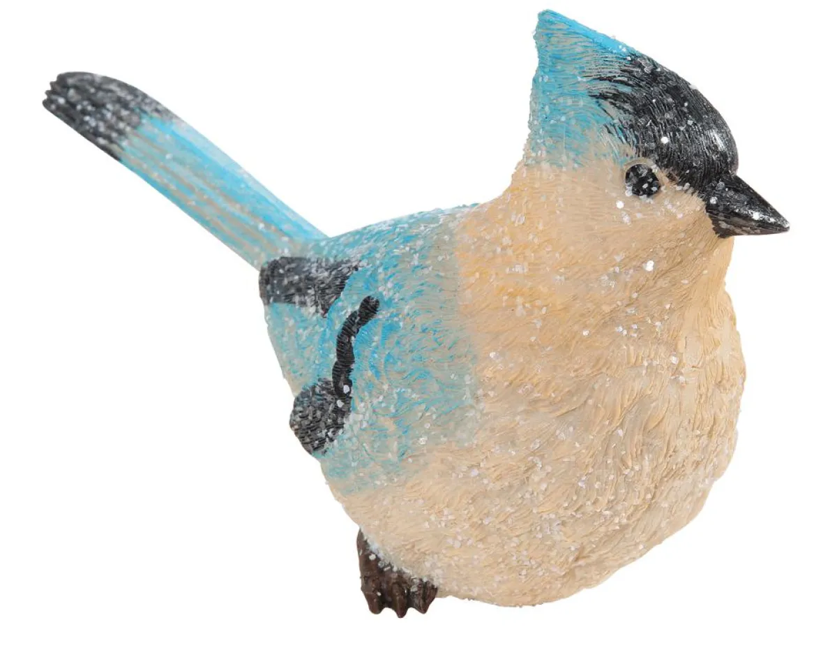 Outlet DecoWoerner Dekofigur/Vogel Für Haus Und Garten, Buchfink blau