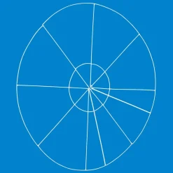 Sale DecoWoerner Dekogitter Riesenrad 170 Cm weiß