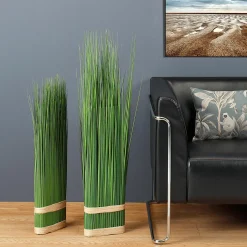 Clearance DecoWoerner Deko-Gras Bündel 76 Cm grün