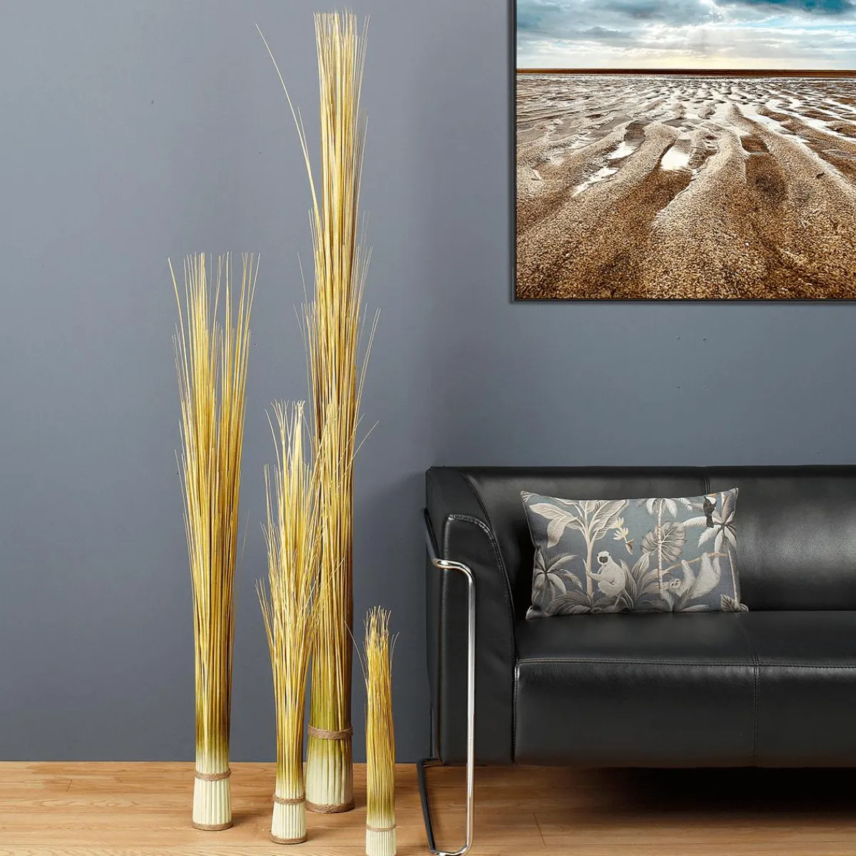 Sale DecoWoerner Dekogras-Bündel, 90 Cm braun