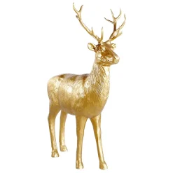 Clearance DecoWoerner Deko-Hirsch 231 Cm Hoch, gold