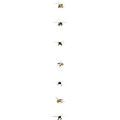 Hot DecoWoerner Dekokette "Bienen" schwarz
