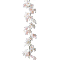 Discount DecoWoerner Deko-Kirschblüten-Ranke, 180 Cm rosa