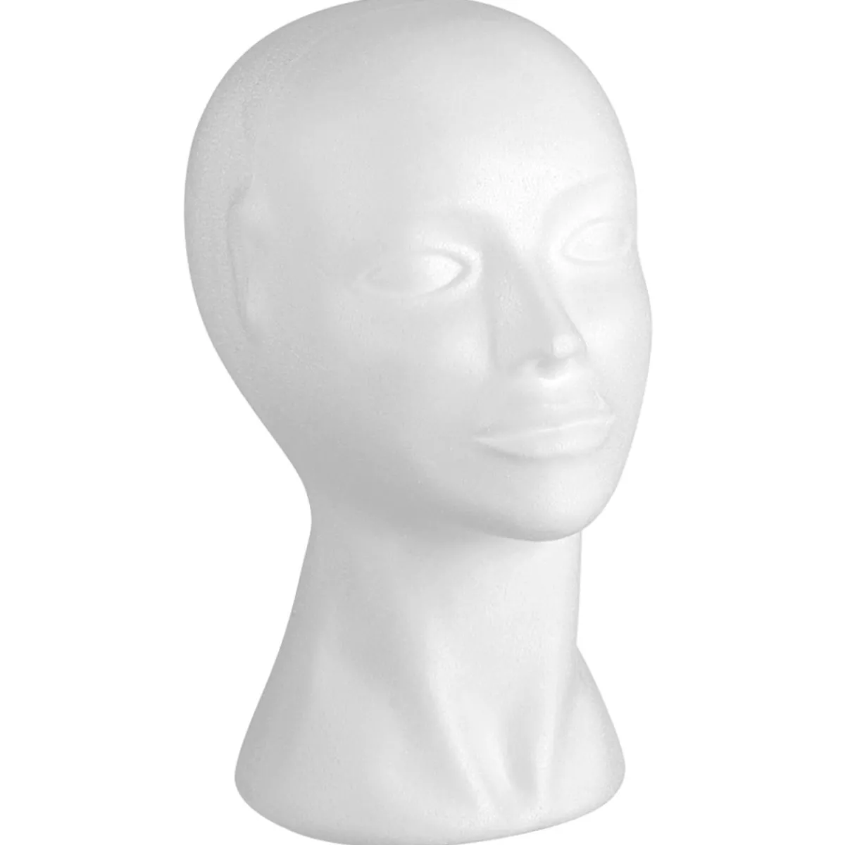 Online DecoWoerner Dekokopf Aus Styropor, 29 Cm weiß