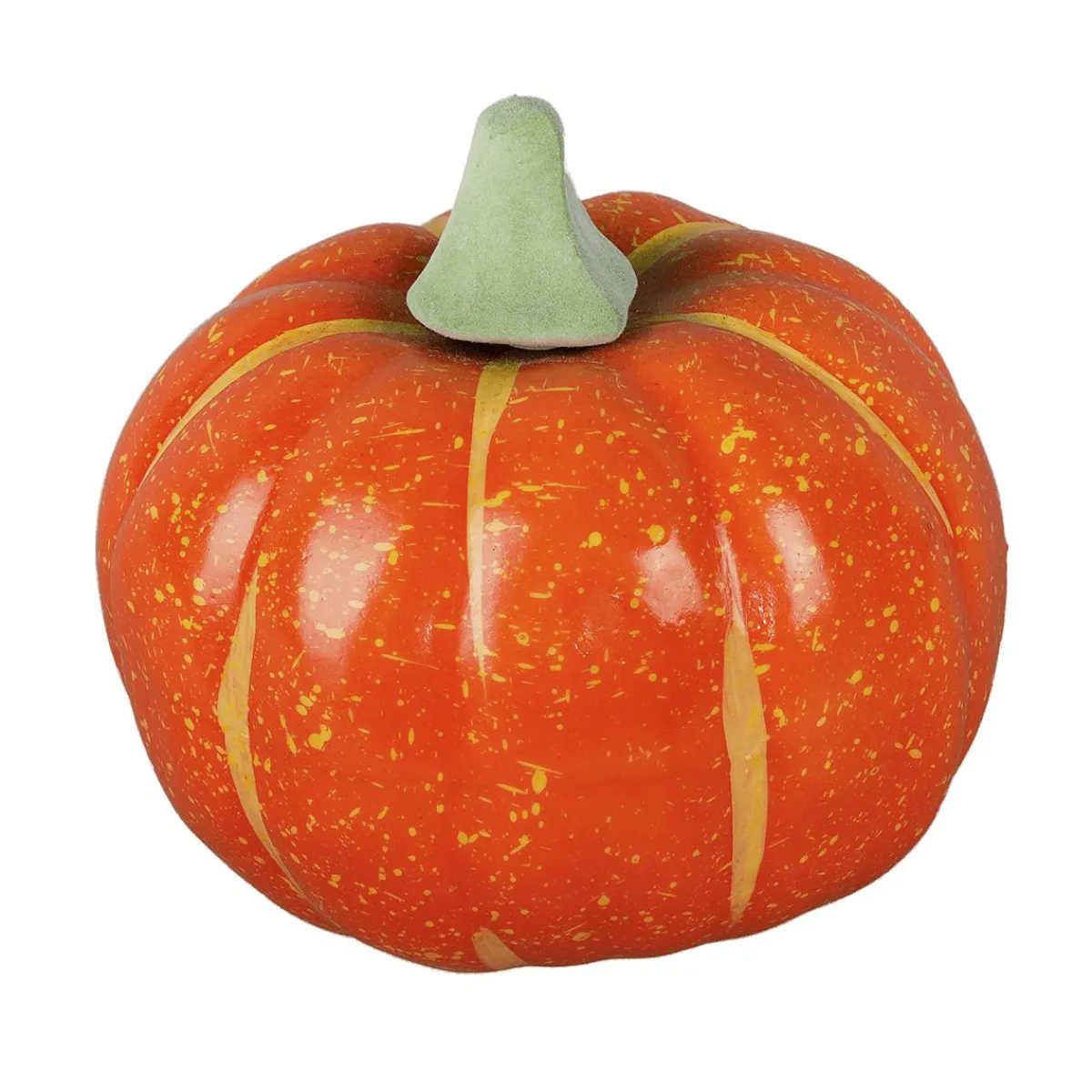 DecoWoerner Deko-Kürbis 15 Cm Ø orange
