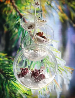 Best DecoWoerner Dekokugel 8 Cm Ø, 10 Stück transparent