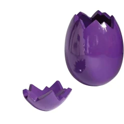 Clearance DecoWoerner Deko-Osterei, 70 Cm Lang, Lila violett
