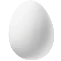 Best DecoWoerner Deko-Osterei , 30 Cm weiß
