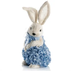 Sale DecoWoerner Deko-Osterhase Im Hortensienkleid 30 Cm blau